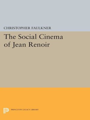 cover image of The Social Cinema of Jean Renoir